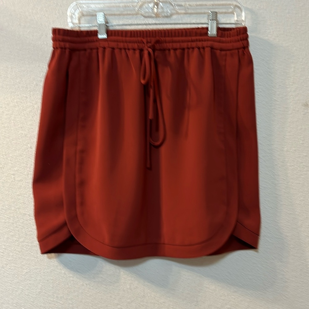 J. Crew burnt orange tulip skirt size 4